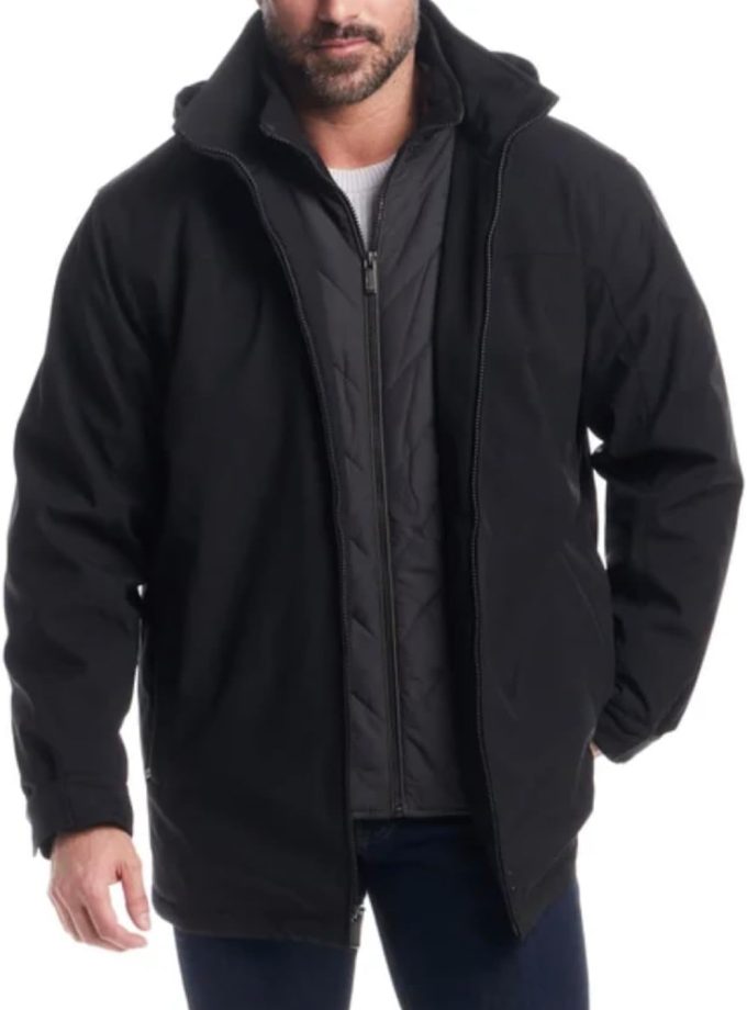 Men's Stetch Ultratech Windproof and Water Resistant Jacket