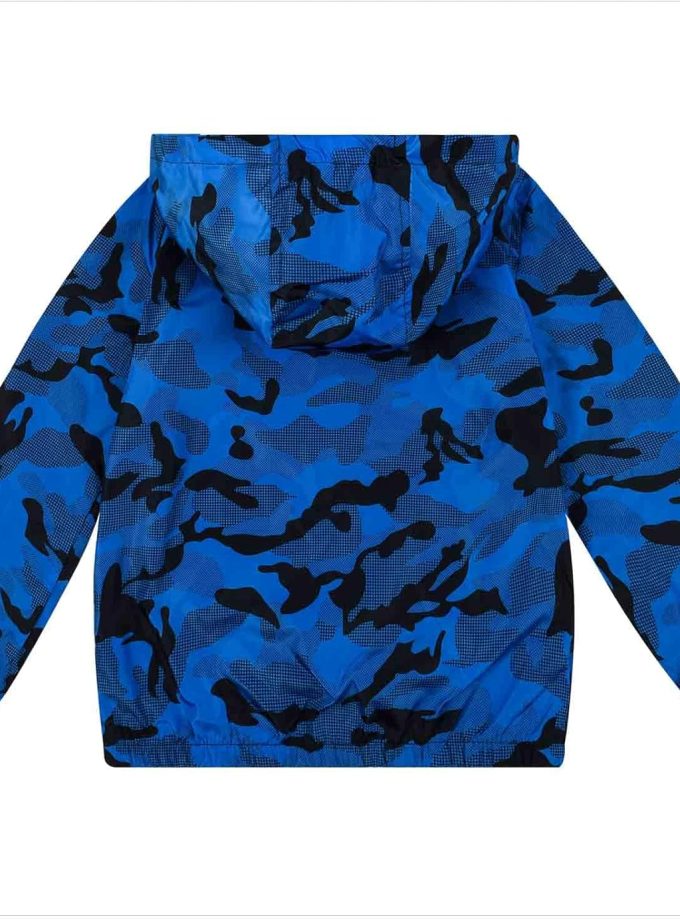 Boys Windbreaker Jacket Hooded Lightweight Windroof Water-resistant Outdoor Coats for Kids