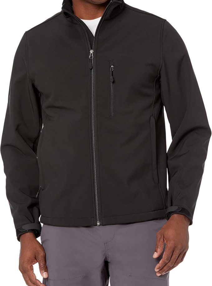 Men's Water-Resistant Softshell Jacket