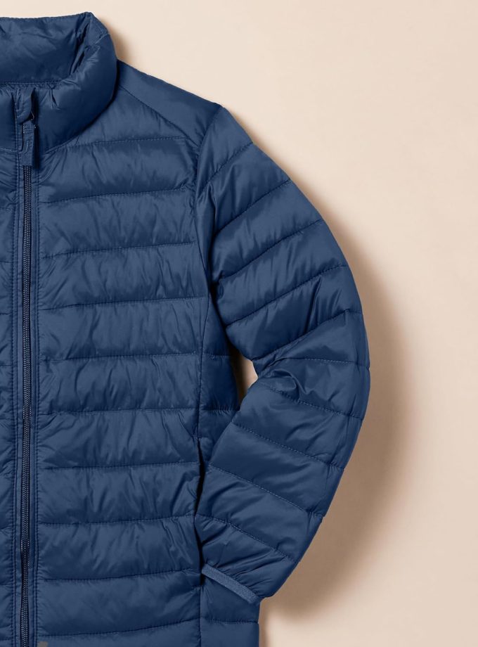 Boys and Toddlers' Lightweight Water-Resistant Packable Puffer Jacket