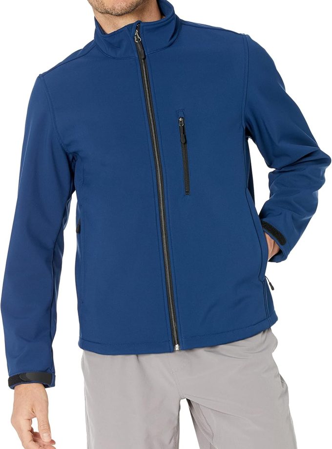 Men's Water-Resistant Softshell Jacket